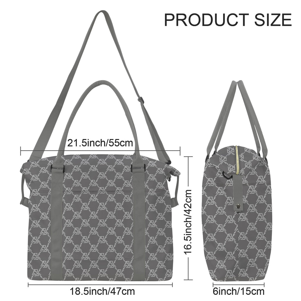 ASK DIAMOND CREST TRAVEL TROLLEY-GRAY