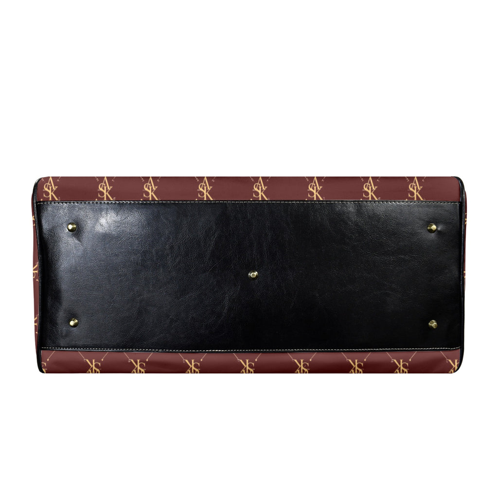 LITA WEEKENDER -BURGUNDY MONO
