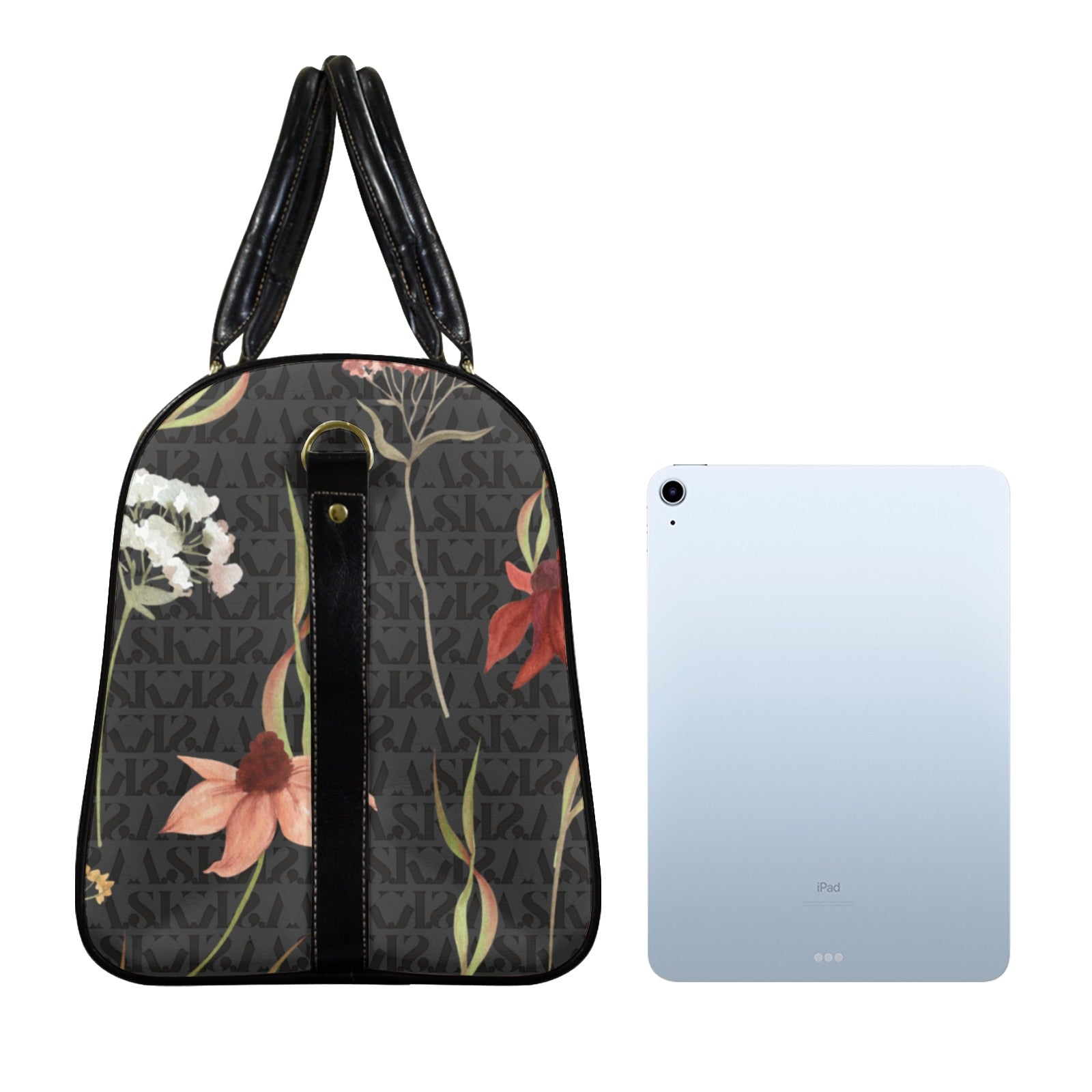 ASK Y Michael Traveler FLORAL BLK